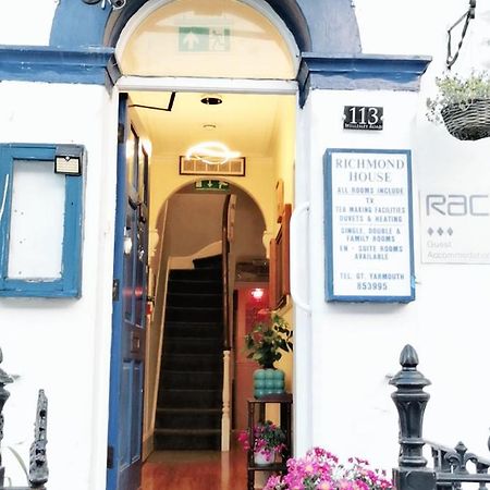 Richmond House Hotell Great Yarmouth Eksteriør bilde