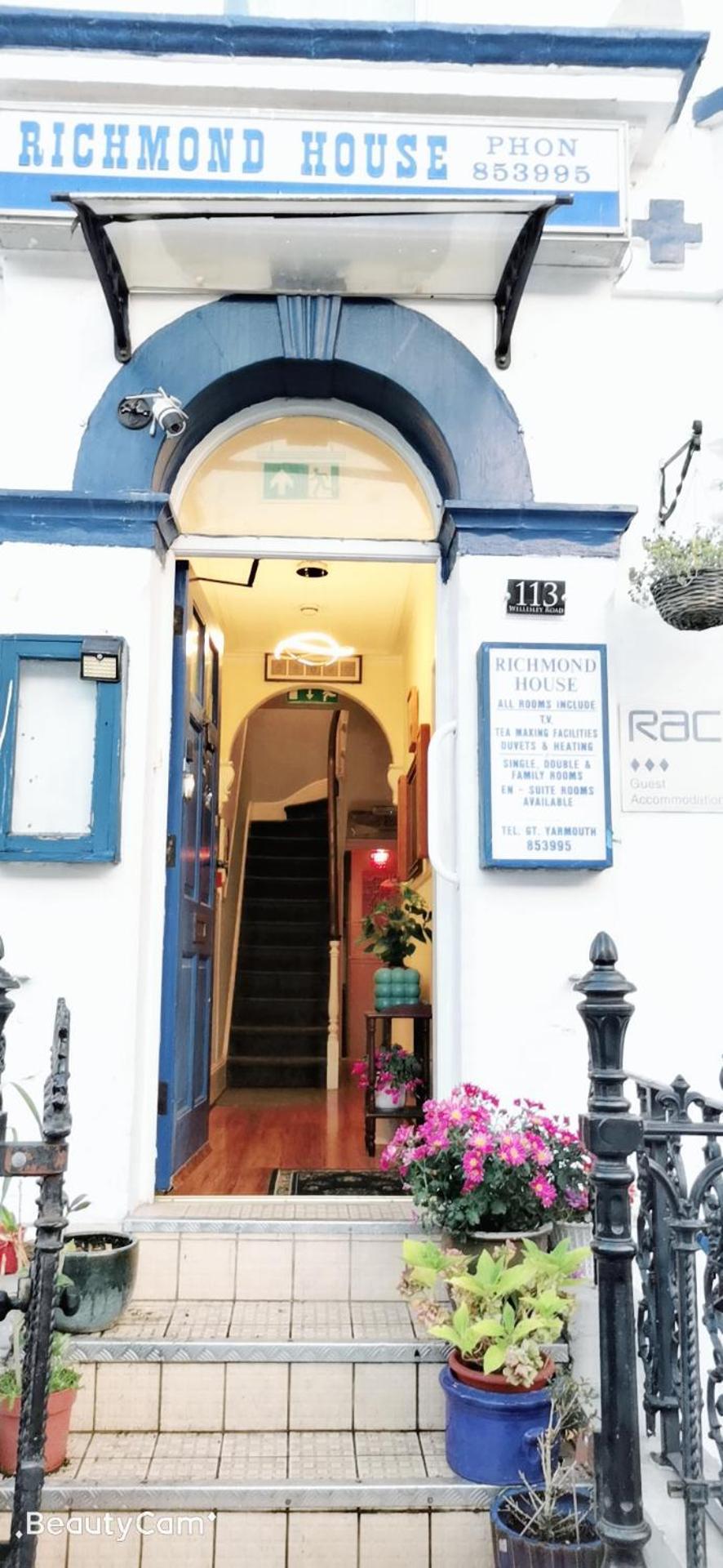 Richmond House Hotell Great Yarmouth Eksteriør bilde